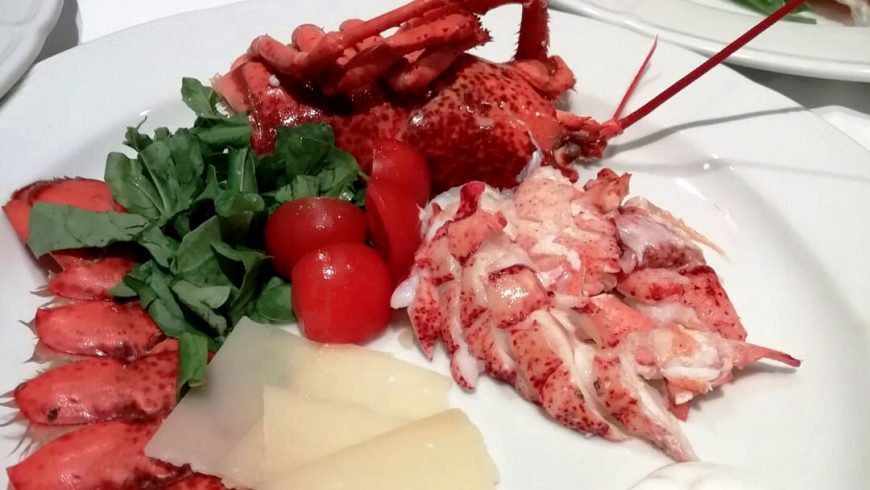 Aragosta Con Formaggio E Maionese Di Soia Ristorante Chalet Lido Nordest Ristorante Di Pesce Pizzeria Spiaggia Mare Grottammare San Benedetto Del Tronto Ascoli Piceno Marche 1