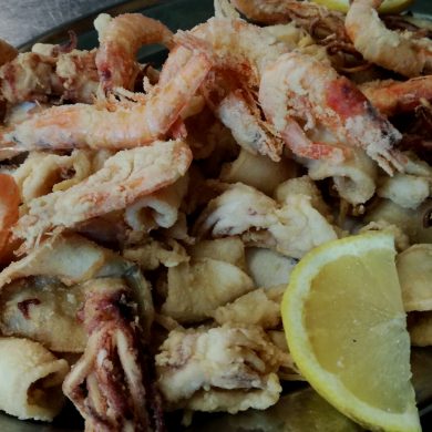 Calamari E Gamberi Fritti Ristorante Chalet Lido Nordest Ristorante Di Pesce Pizzeria Spiaggia Mare Grottammare San Benedetto Del Tronto Ascoli Piceno Marche 1