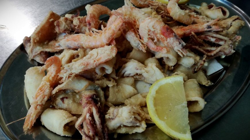 Calamari E Gamberi Fritti Ristorante Chalet Lido Nordest Ristorante Di Pesce Pizzeria Spiaggia Mare Grottammare San Benedetto Del Tronto Ascoli Piceno Marche 1