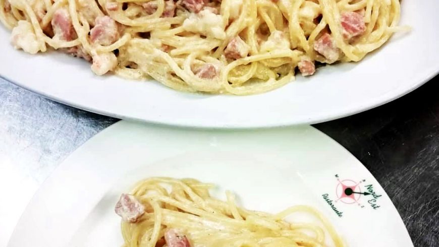 Carbonara Di Pesce Ristorante Chalet Lido Nordest Ristorante Di Pesce Pizzeria Spiaggia Mare Grottammare San Benedetto Del Tronto Ascoli Piceno Marche 1