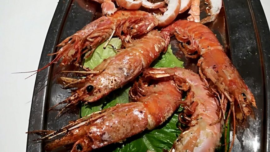 Gamberoni E Scampi Grigliati Ristorante Chalet Lido Nordest Ristorante Di Pesce Pizzeria Spiaggia Mare Grottammare San Benedetto Del Tronto Ascoli Piceno Marche 1