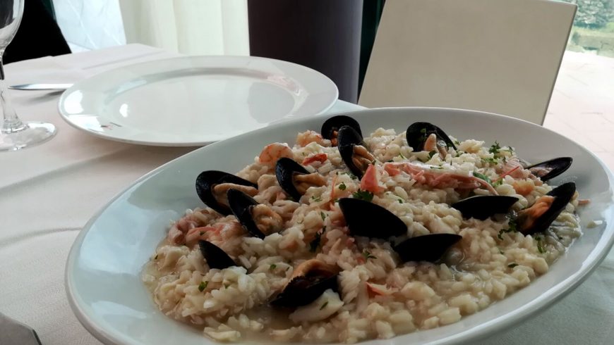 Risotto Alla Marinara Ristorante Chalet Lido Nordest Ristorante Di Pesce Pizzeria Spiaggia Mare Grottammare San Benedetto Del Tronto Ascoli Piceno Marche 2