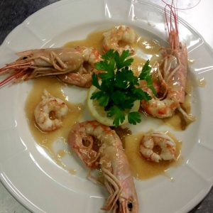 Scampi Alla Crema Di Limone Ristorante Chalet Lido Nordest Ristorante Di Pesce Pizzeria Spiaggia Mare Grottammare San Benedetto Del Tronto Ascoli Piceno Marche 2