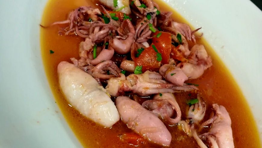 Seppioline All’arrabbiata Ristorante Chalet Lido Nordest Ristorante Di Pesce Pizzeria Spiaggia Mare Grottammare San Benedetto Del Tronto Ascoli Piceno Marche 1