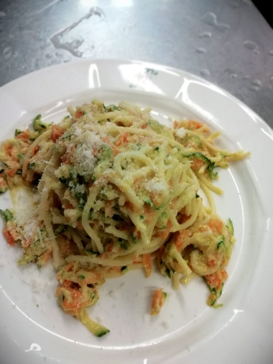Spaghetto Vegetariano Ristorante Chalet Lido Nordest Ristorante Di Pesce Pizzeria Spiaggia Mare Grottammare San Benedetto Del Tronto Ascoli Piceno Marche 1