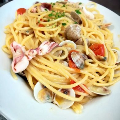 Spaghetto Vongole E Totanelli Ristorante Chalet Lido Nordest Ristorante Di Pesce Pizzeria Spiaggia Mare Grottammare San Benedetto Del Tronto Ascoli Piceno Marche