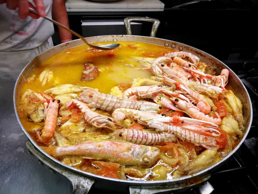 Sua Maestà Il Brodetto Alla Sambenedettese Ristorante Chalet Lido Nordest Ristorante Di Pesce Pizzeria Spiaggia Mare Grottammare San Benedetto Del Tronto Ascoli Piceno Marche 1