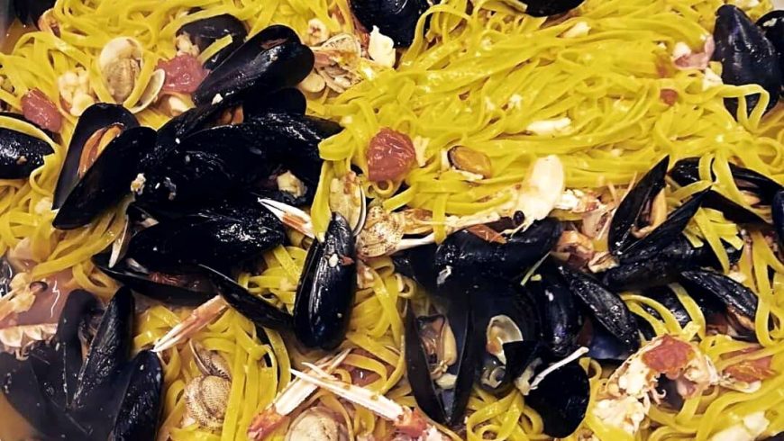 Tagliatella Allo Scoglio Ristorante Chalet Lido Nordest Ristorante Di Pesce Pizzeria Spiaggia Mare Grottammare San Benedetto Del Tronto Ascoli Piceno Marche 1
