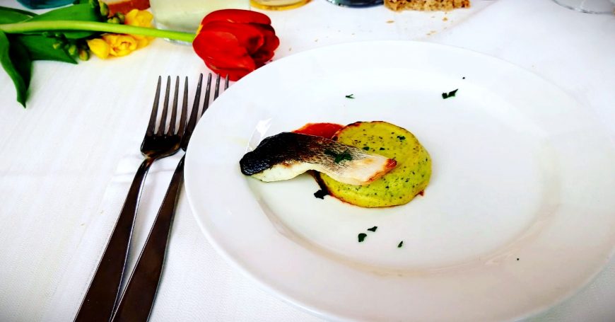 Tortino Di Verdure Con Spigola Ristorante Chalet Lido Nordest Ristorante Di Pesce Pizzeria Spiaggia Mare Grottammare San Benedetto Del Tronto Ascoli Piceno Marche 1