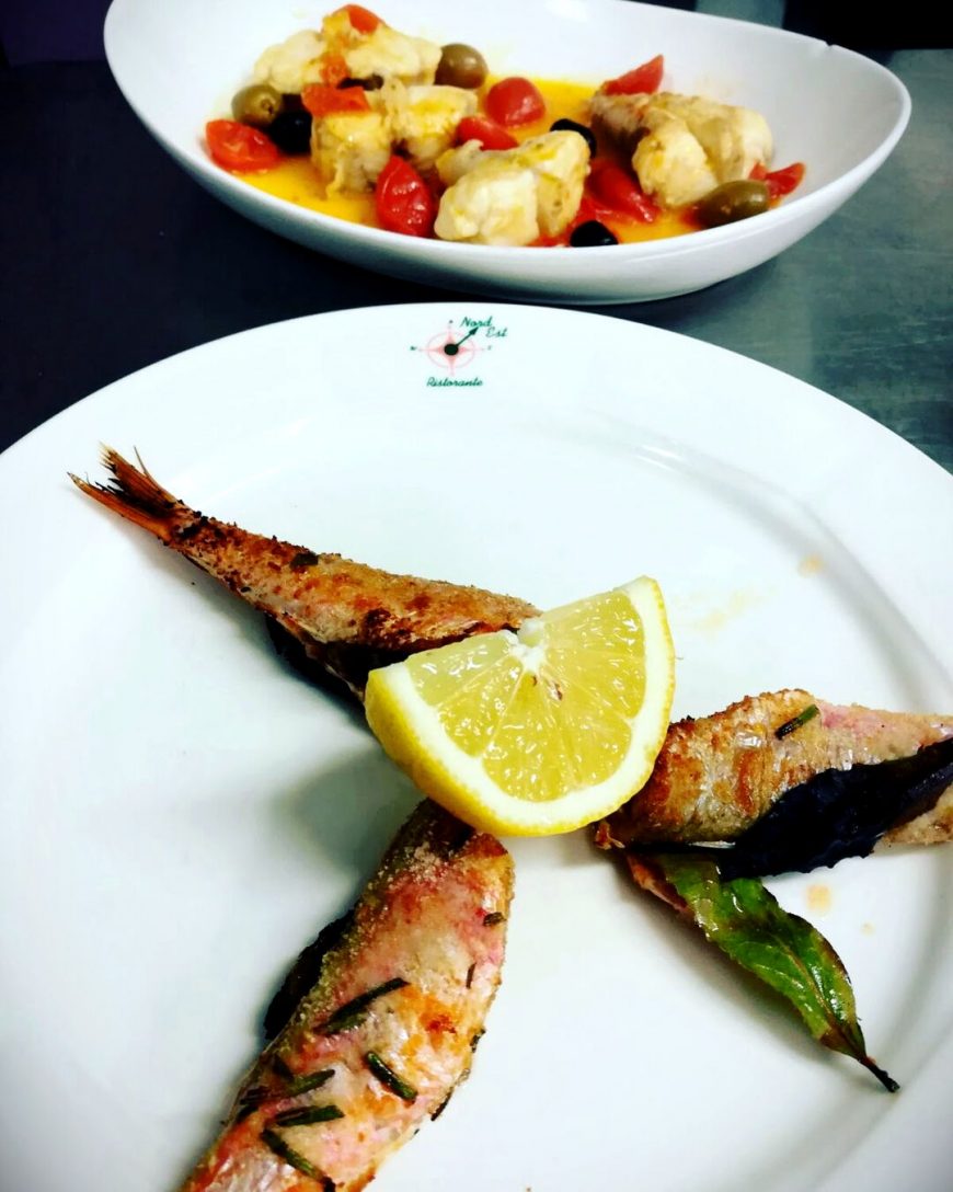 Triglia Grigliata Con Alloro Ristorante Chalet Lido Nordest Ristorante Di Pesce Pizzeria Spiaggia Mare Grottammare San Benedetto Del Tronto Ascoli Piceno Marche 1